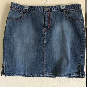 Lane Bryant Venezia Jean Skirt